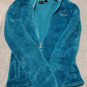 Girl's Fila zip up jacket size 10/12
